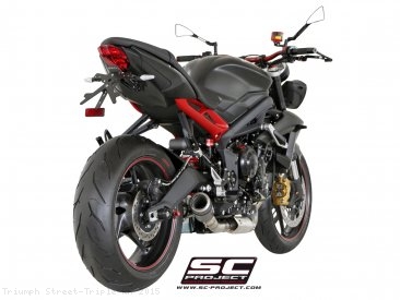 CR-T Exhaust by SC-Project Triumph / Street Triple RX / 2015