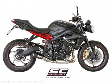 CR-T Exhaust by SC-Project Triumph / Street Triple RX / 2015