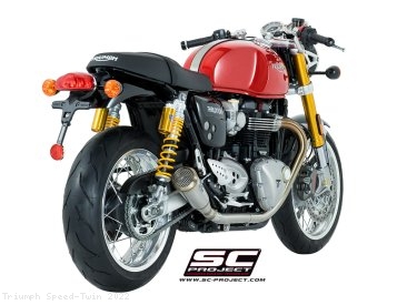 Conic "70s Style" Exhaust by SC-Project Triumph / Speed Twin / 2022