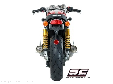 Conic "70s Style" Exhaust by SC-Project Triumph / Speed Twin / 2020