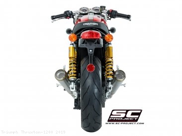 Conic "70s Style" Exhaust by SC-Project Triumph / Thruxton 1200 / 2019