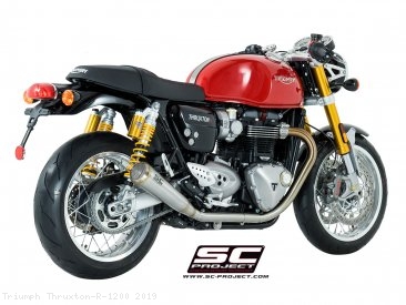 Conic "70s Style" Exhaust by SC-Project Triumph / Thruxton R 1200 / 2019