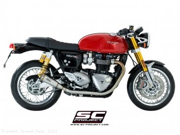 Conic "70s Style" Exhaust by SC-Project Triumph / Speed Twin / 2022