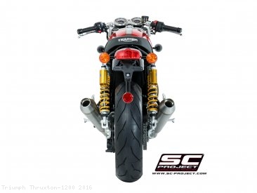 Conic Exhaust by SC-Project Triumph / Thruxton 1200 / 2016