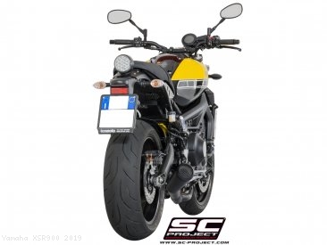 Conic "70s Style" Exhaust by SC-Project Yamaha / XSR900 / 2019
