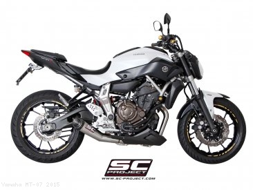 Conic Exhaust by SC-Project Yamaha / MT-07 / 2015