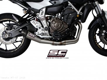 Conic Exhaust by SC-Project Yamaha / MT-07 / 2018