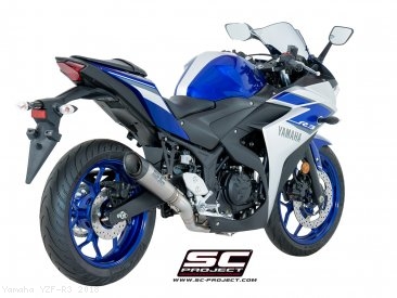 S1 Exhaust by SC-Project Yamaha / YZF-R3 / 2018