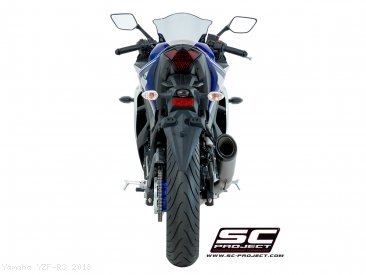 S1 Exhaust by SC-Project Yamaha / YZF-R3 / 2018