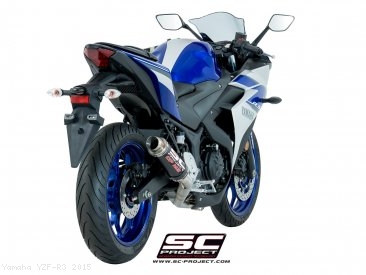 GP-M2 Exhaust by SC-Project Yamaha / YZF-R3 / 2015