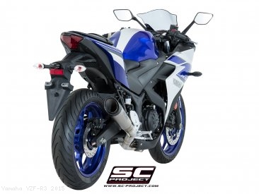 S1 Exhaust by SC-Project Yamaha / YZF-R3 / 2015