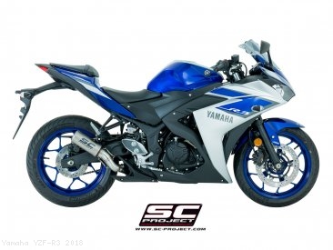 CR-T Exhaust by SC-Project Yamaha / YZF-R3 / 2018