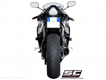 S1 Low Mount Exhaust by SC-Project Yamaha / YZF-R6 / 2007