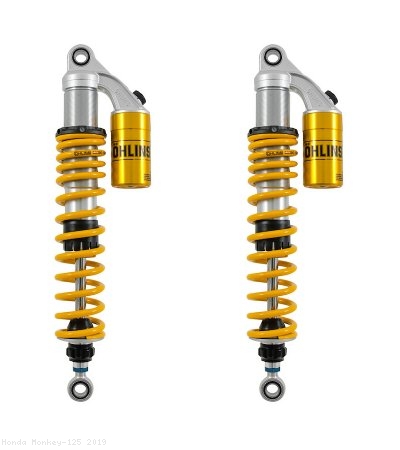 Ho 819 Adjustable Piggyback Stx 36 Twin Rear Shocks By Ohlins Honda