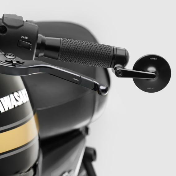 "O Edge" Bar End Style Mirror by Rizoma