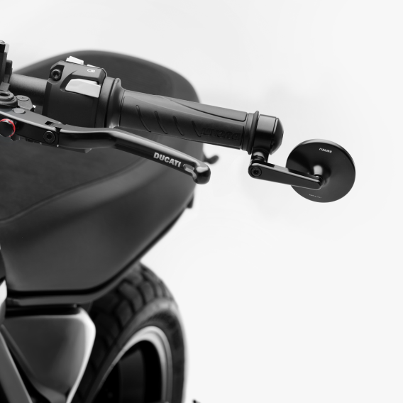 "O Edge" Bar End Style Mirror by Rizoma