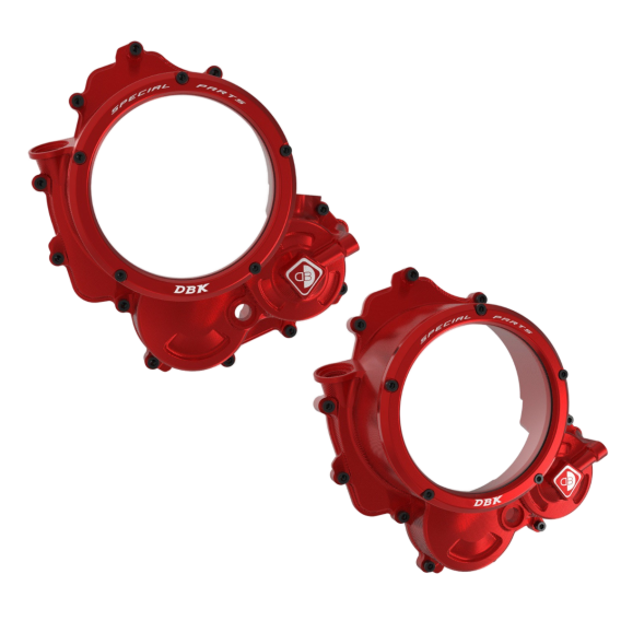 Clear Clutch Cover Oil Bath by DBK Special Parts