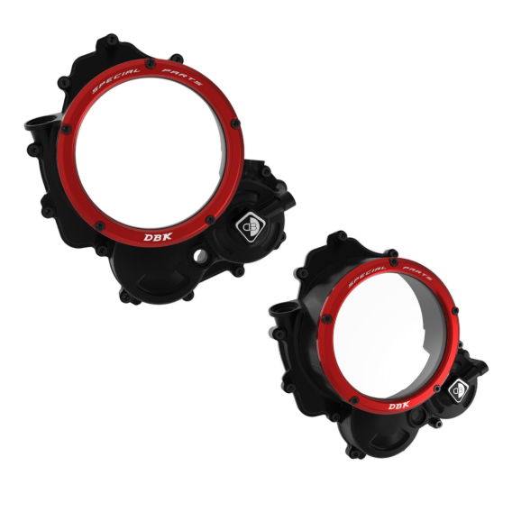 Clear Clutch Cover Oil Bath by DBK Special Parts