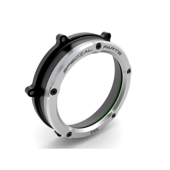 Clear Clutch Cover Oil Bath by DBK Special Parts