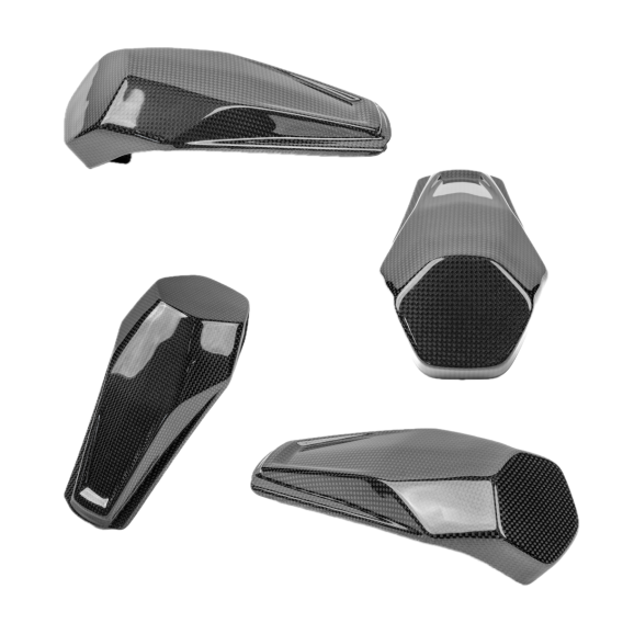 Carbon Fiber Pillion Seat Cover by Ilmberger Carbon