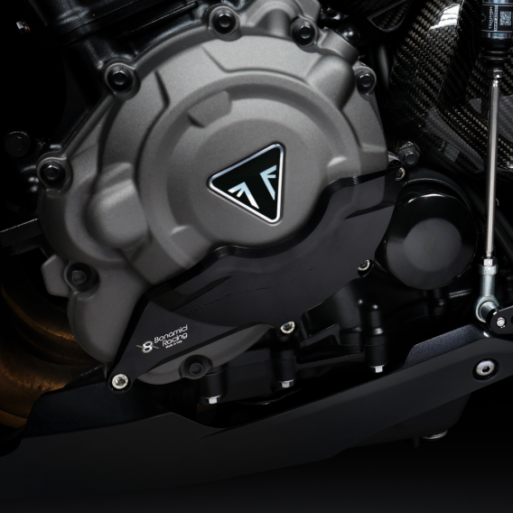 Triumph Speed Triple 1200 Billet Aluminum Engine Case Savers by Bonamici CP131