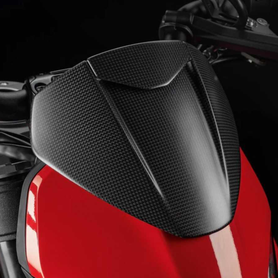 Carbon Fiber Headlight Fairing by DBK Special Parts