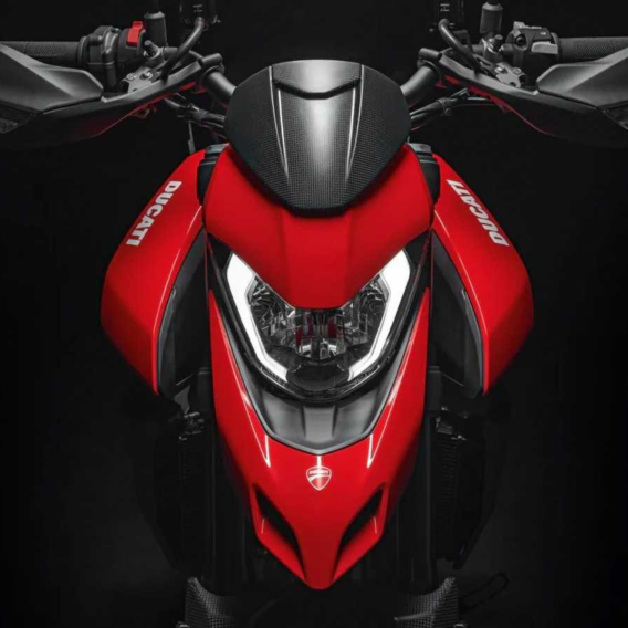 Carbon Fiber Headlight Fairing by DBK Special Parts