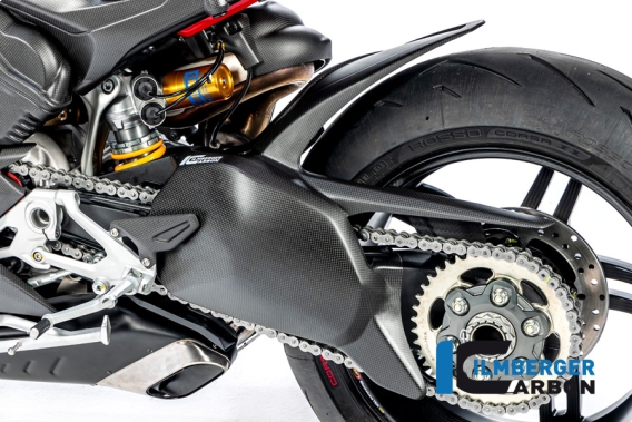 Carbon Fiber Swingarm Cover by Ilmberger Carbon