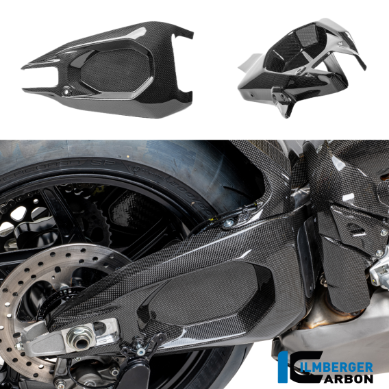 Ducati Panigale V4 Streetfighter V4 Carbon Fiber Swingarm Cover by Ilmberger Carbon 2025 2026 202...
