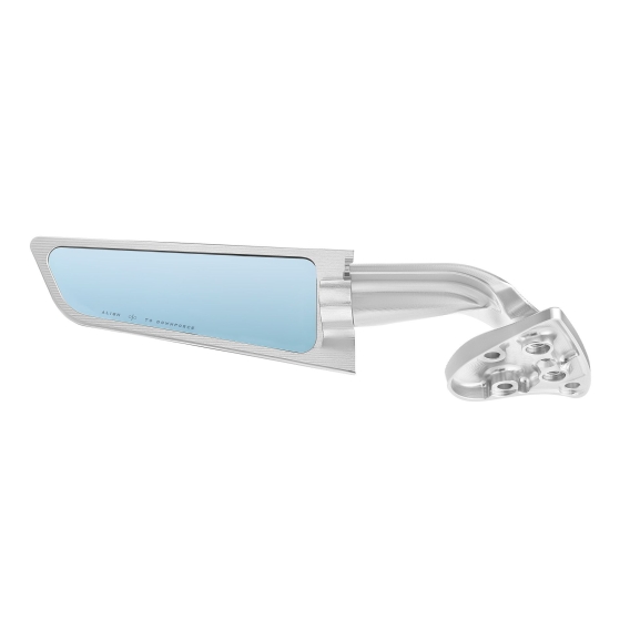 Open Box "STEALTH" Sport Mount Style Winglet Mirror Set by Rizoma