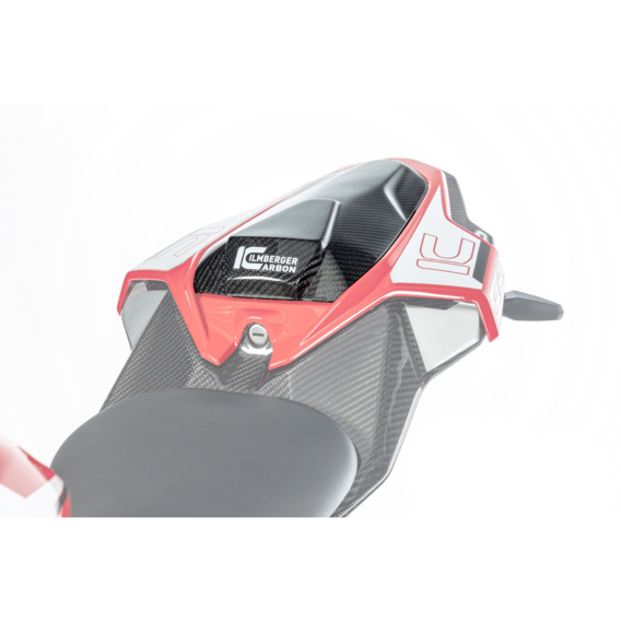 Carbon Fiber Passenger Seat Cover by Ilmberger Carbon