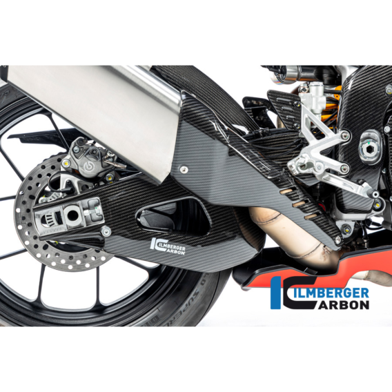 Carbon Fiber Swingarm Cover by Ilmberger Carbon aprilia rsv4 tuono