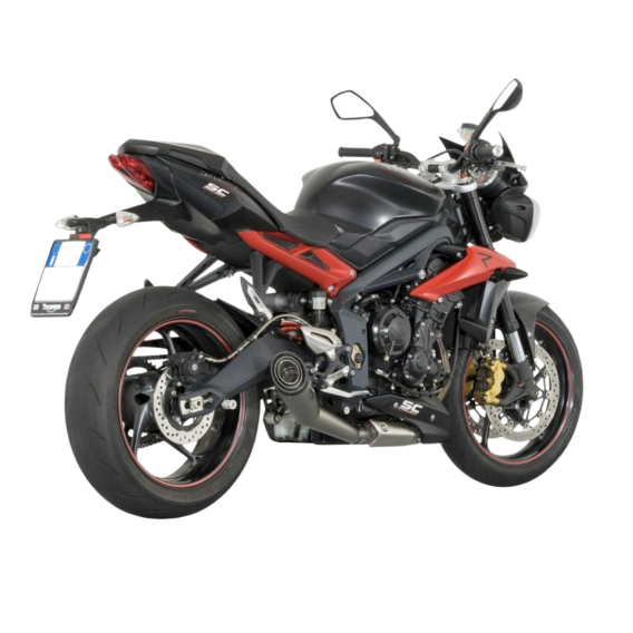 Triumph Street Triple 675 S1 Slip-on Exhaust by SC-Project
