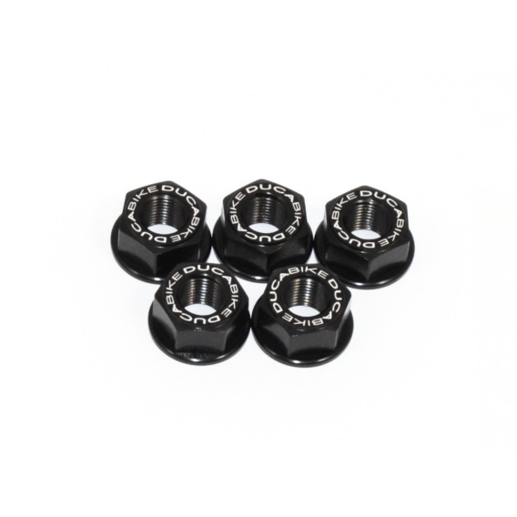 5 Piece Rear Sprocket Carrier Flange Nut Set by DBK Special Parts