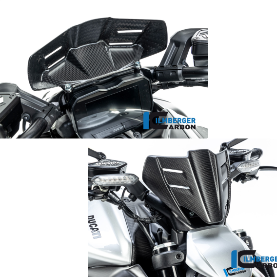 Carbon Fiber Windscreen by Ilmberger Carbon