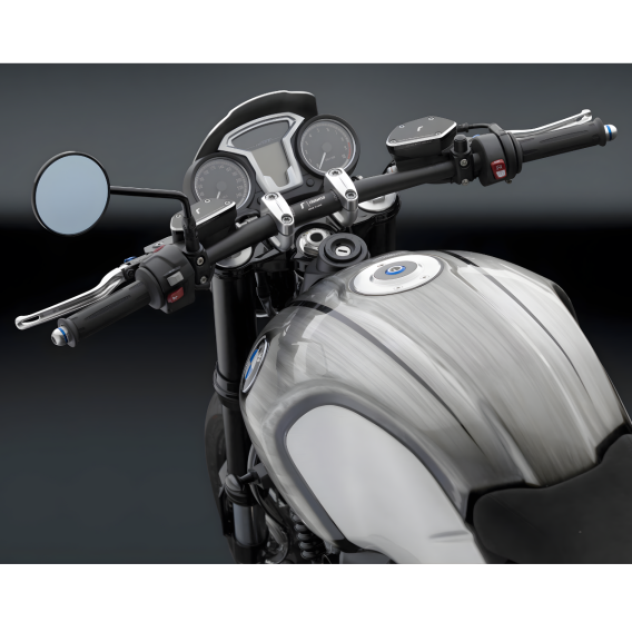 Rizoma DRAG BAR Tapered "Fat Bar" Handlebar