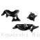 Billet Aluminum Engine Case Savers by Bonamici Kawasaki / Ninja 400 / 2024