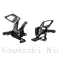 Adjustable Rearsets by Bonamici Kawasaki / Ninja 400 / 2024