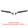 "STEALTH" Naked Mount Winglet Mirror Set by Rizoma Aprilia / Tuono 660 Factory / 2023
