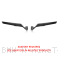 "STEALTH" Naked Mount Winglet Mirror Set by Rizoma BMW / R nineT Pure / 2018
