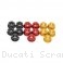 5 Piece Rear Sprocket Carrier Flange Nut Set by Ducabike Ducati / Scrambler 800 / 2017
