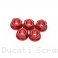 5 Piece Rear Sprocket Carrier Flange Nut Set by Ducabike Ducati / Scrambler 1100 / 2018