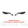 "STEALTH" Naked MAX Winglet Mirror Set by Rizoma Aprilia / Tuono 660 Factory / 2026