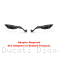 "STEALTH" Naked MAX Winglet Mirror Set by Rizoma Ducati / Diavel 1260 S / 2021