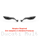 "STEALTH" Naked MAX Winglet Mirror Set by Rizoma Ducati / Multistrada V4 RS / 2025