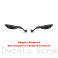 "STEALTH" Naked MAX Winglet Mirror Set by Rizoma Ducati / Scrambler 1100 / 2022