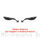 "STEALTH" Naked MAX Winglet Mirror Set by Rizoma MV Agusta / Brutale 1100 RR / 2022