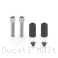 Rizoma "STEALTH" Naked Mount Mirror Adapters Ducati / Multistrada V4 / 2021