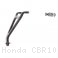 Exhaust Hanger Bracket with Passenger Peg Block Off by Evotech Performance Honda / CBR1000RR-R SP / 2023