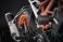 EXHAUST HANGER BRACKET WITH RECTIFIER GUARD BY EVOTECH PERFORMANCE KTM / 390 Duke / 2022